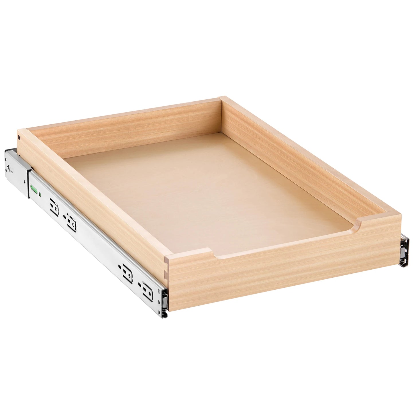 VEVOR 14-20inch Pull Out Cabinet Organizer Cabinet Drawer Slide out Shelf Sliding Wood Drawer for Kitchen Pantry Bathroom